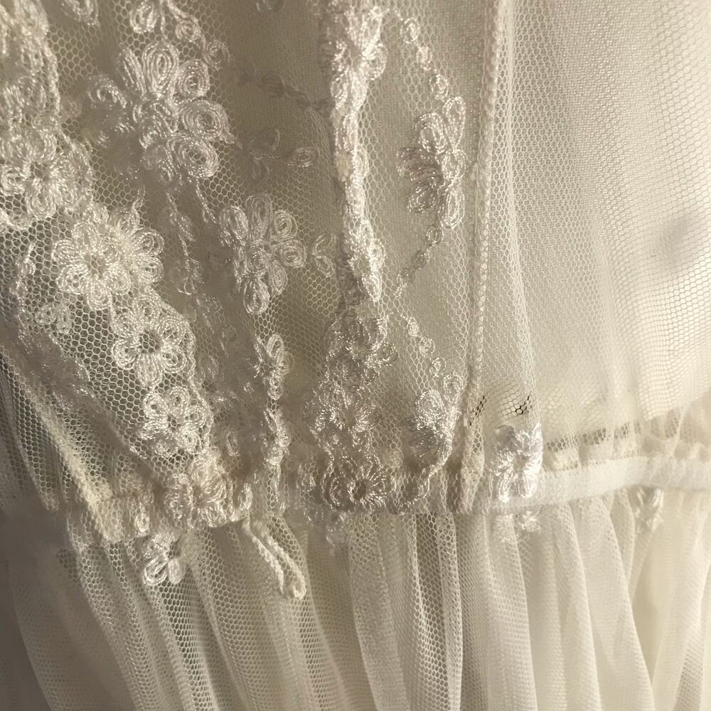Vintage Strauss by Bonnie Lace Victorian Maxi Dress Women's Size 10 (XS Modern) - Picture 14 of 14